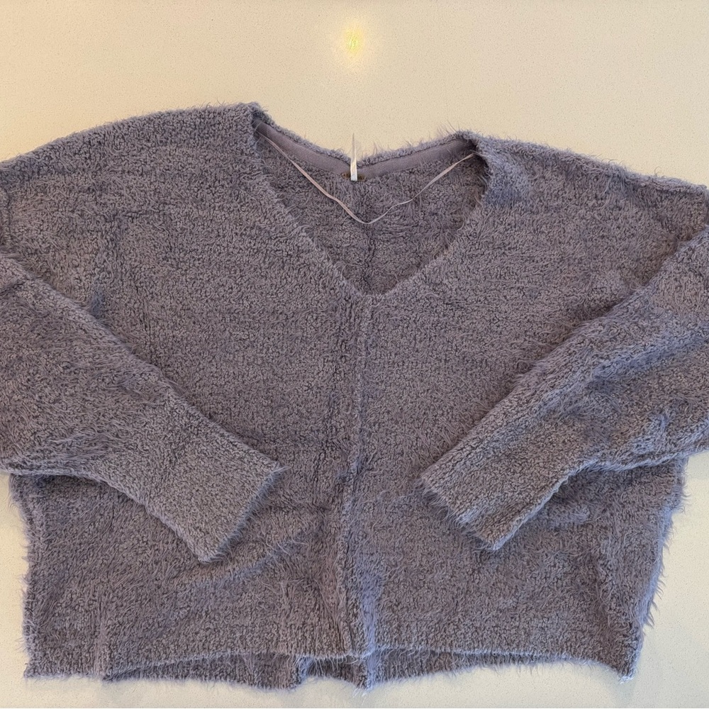 Free People V Neck Pullover Falling Star XL NWT